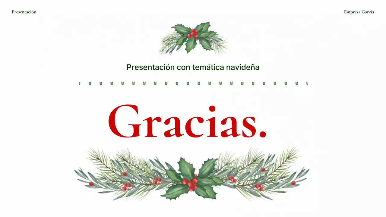 Planificador de fondo navideño en rojo y verde