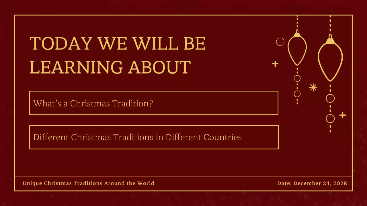 Wine Classic Christmas Presentation