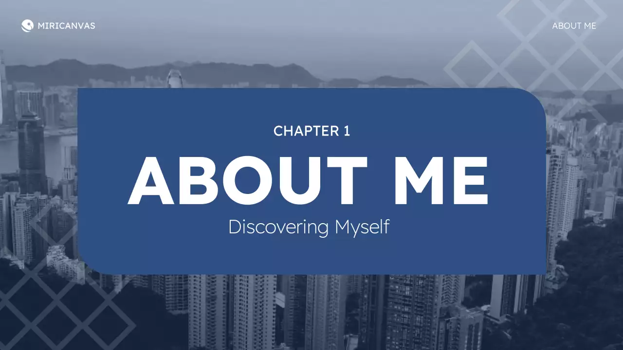 Blue Modern Personal Presentation