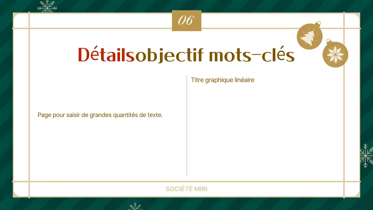 Guide pour les présentations abstraites simples