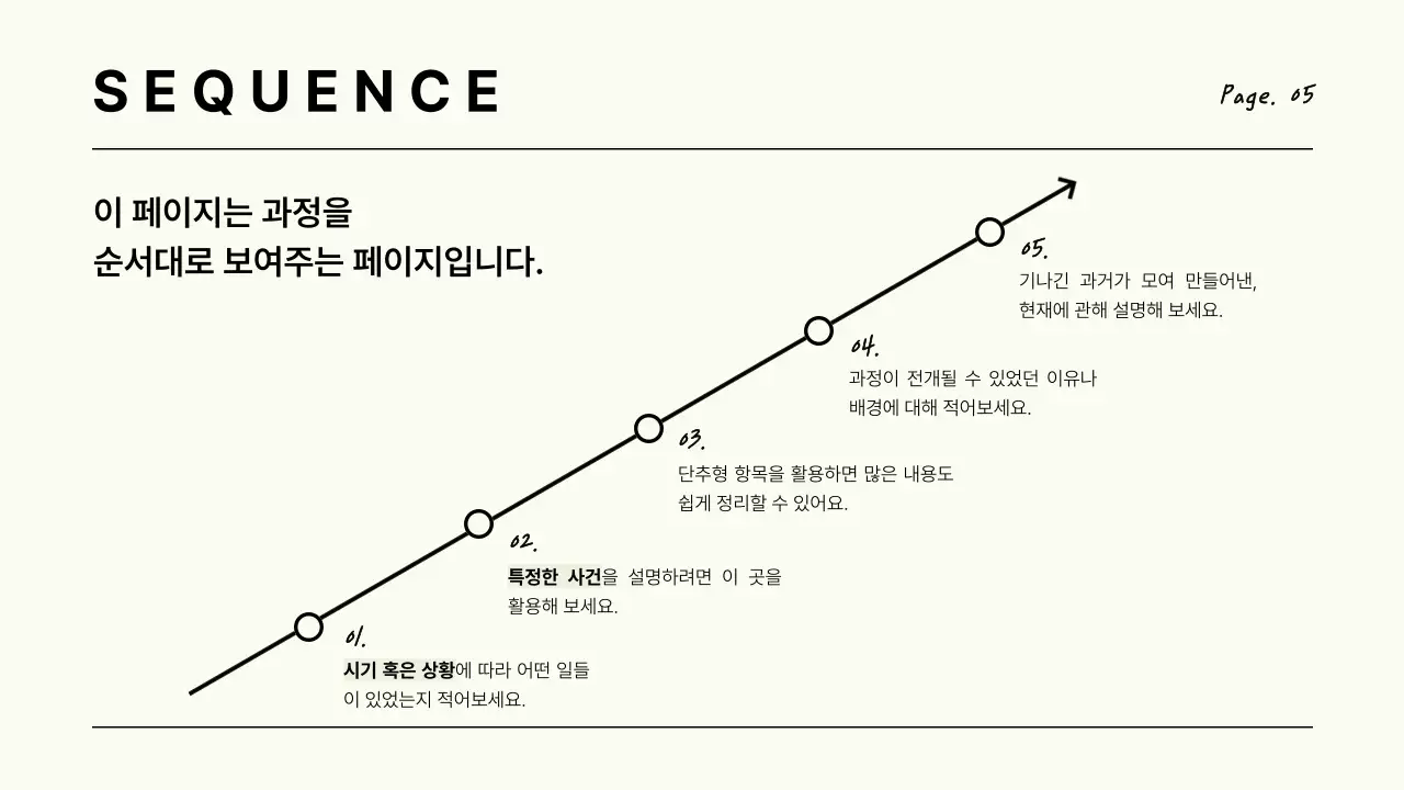 베이지 깔끔 교육 자료 안내