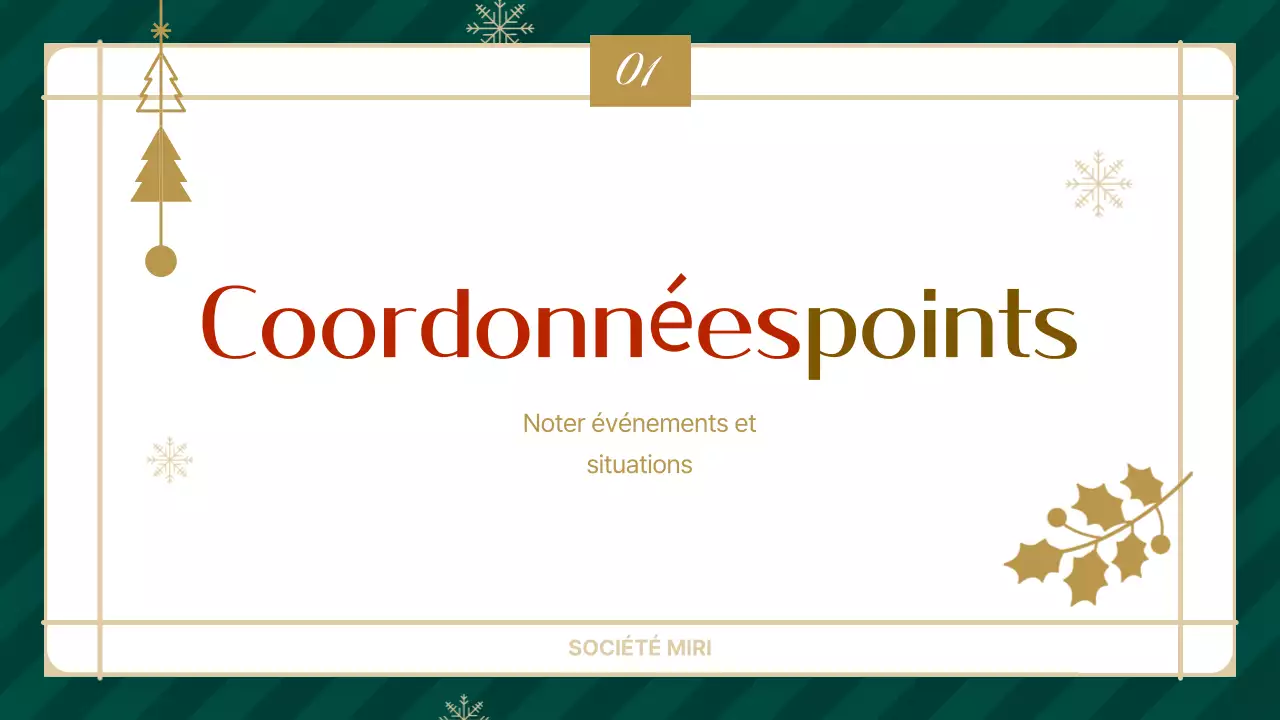 Guide pour les présentations abstraites simples