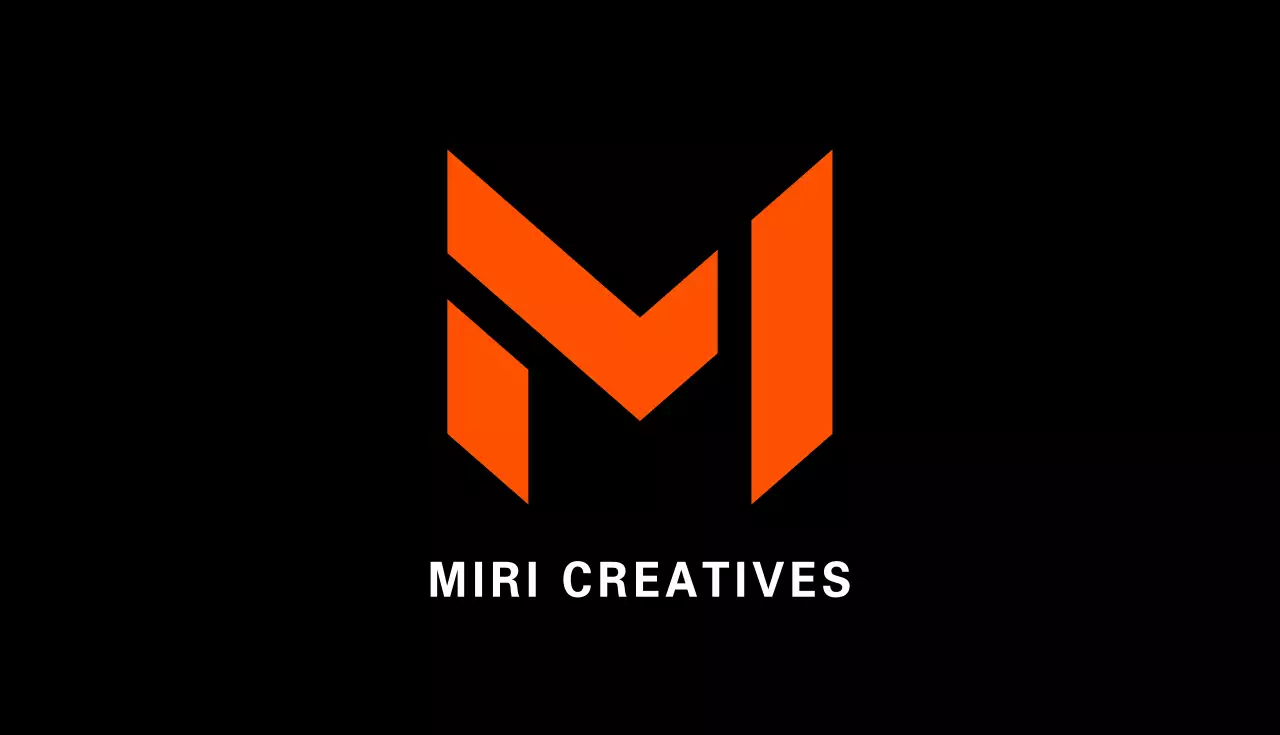 Orange Simple Business Card