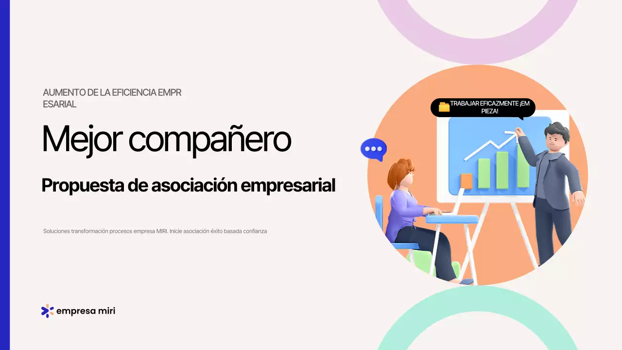 Promover una propuesta empresarial moderna de color beige