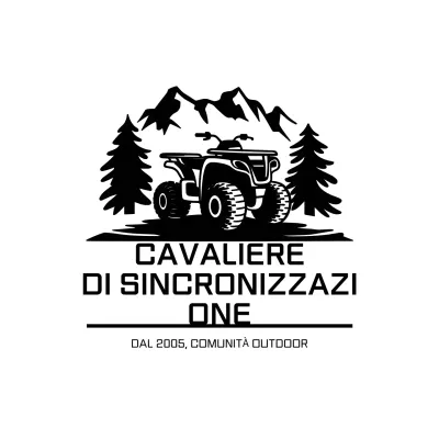 logo rustico nero per esterni