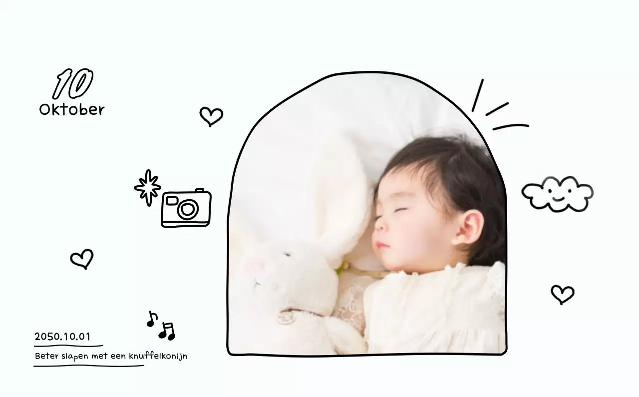 Schattige fotokalender