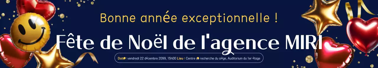 Fête de vacances moderne bleu marine