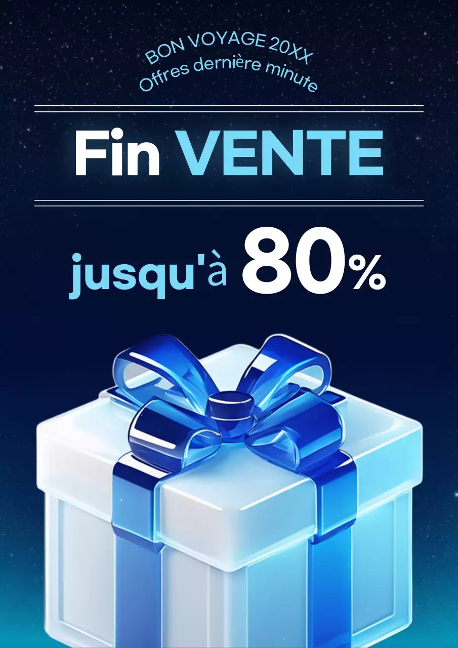 Blue Modern Sale Promotion