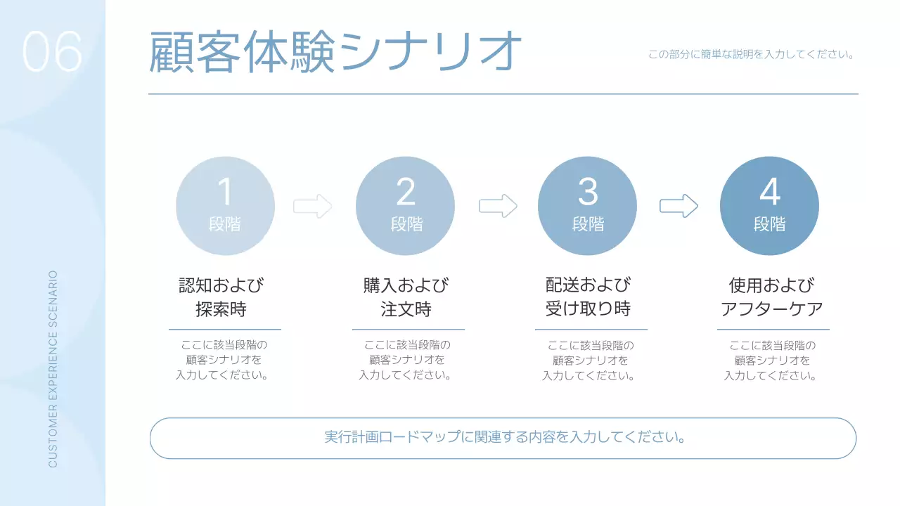 水色 シンプル ビジネス 提案書 プレゼンテーション