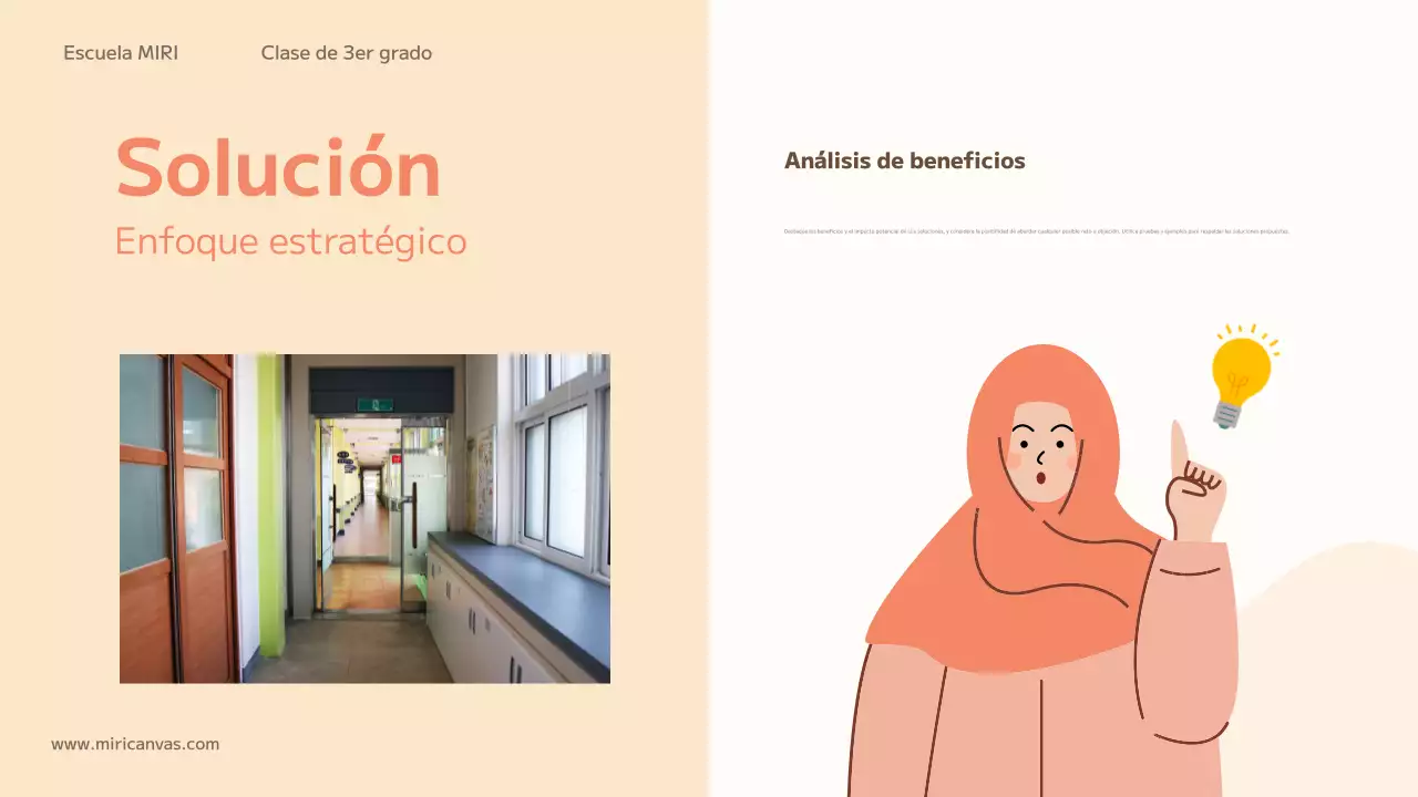 orange trendy education class