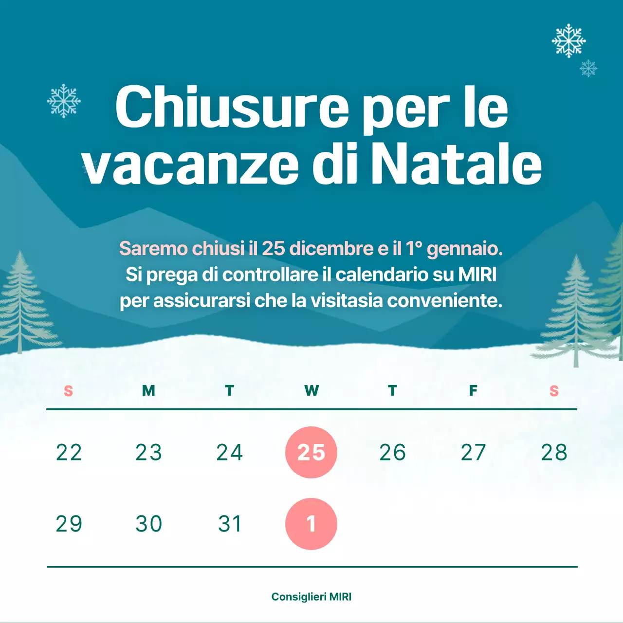 Annuncio di chiusura di Mint Tidy