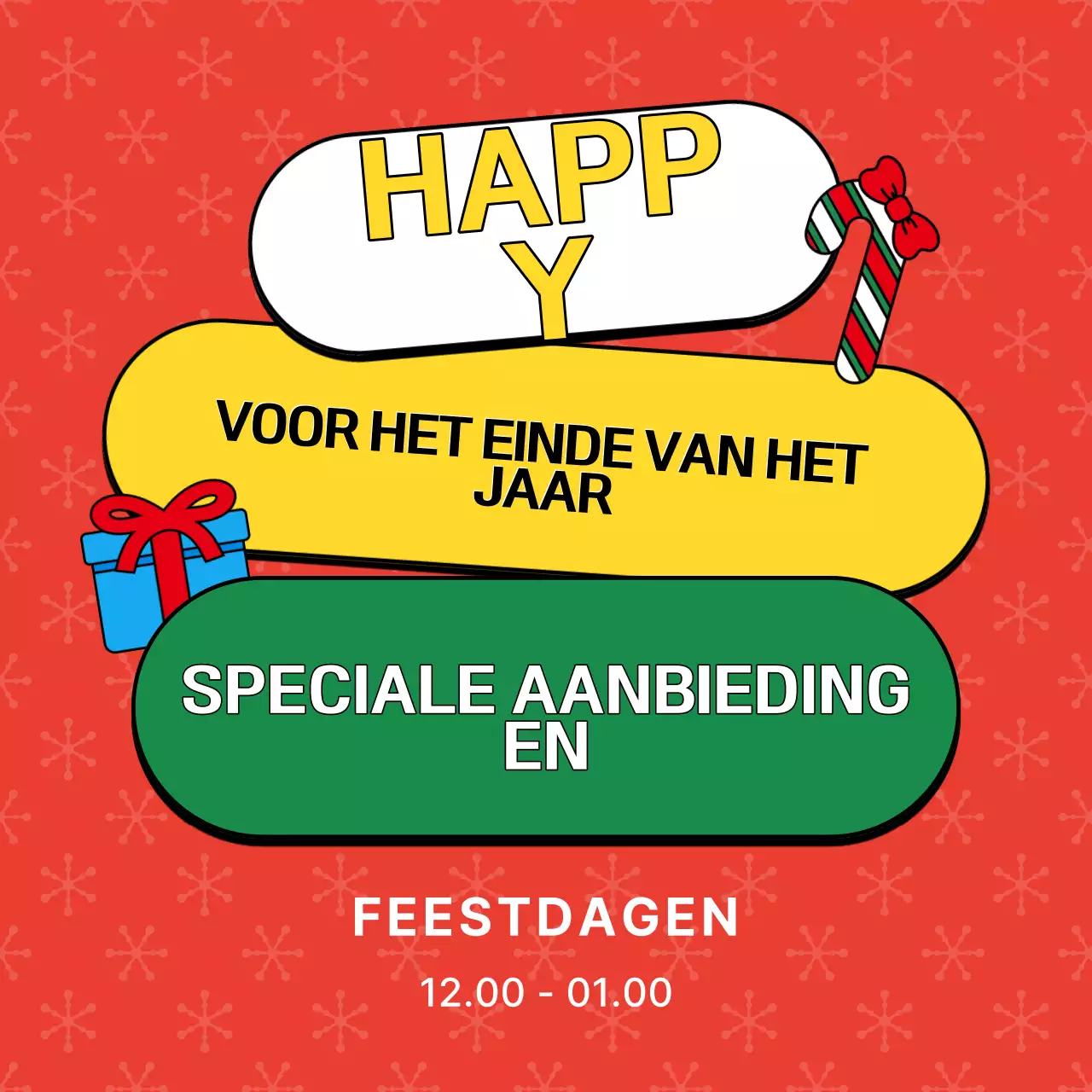 Rode Simpel Kerstuitverkoop