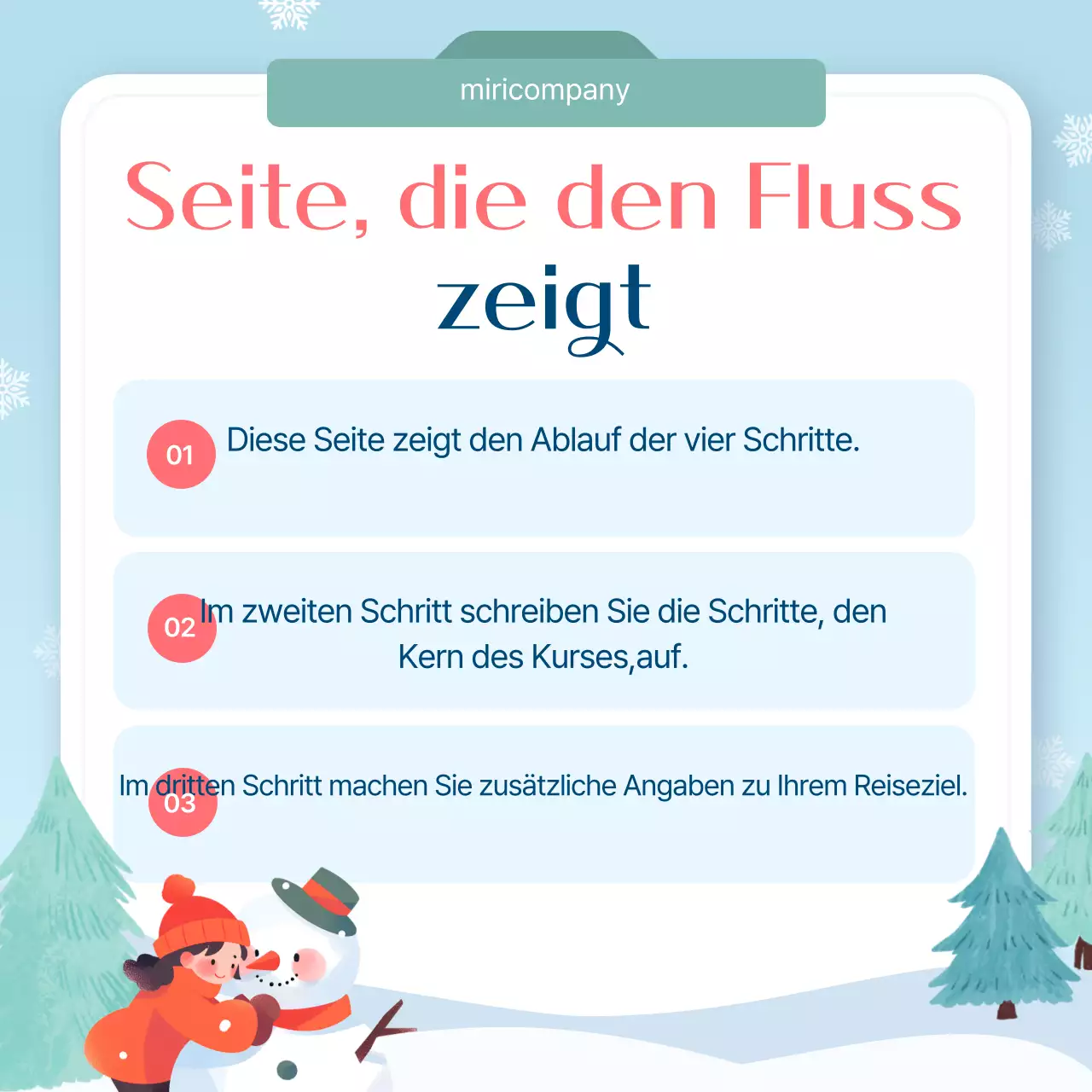 Hellblau Einfacher Gestaltungsleitfaden