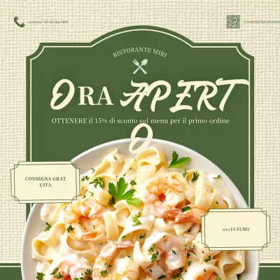 promozione ristorante green classic