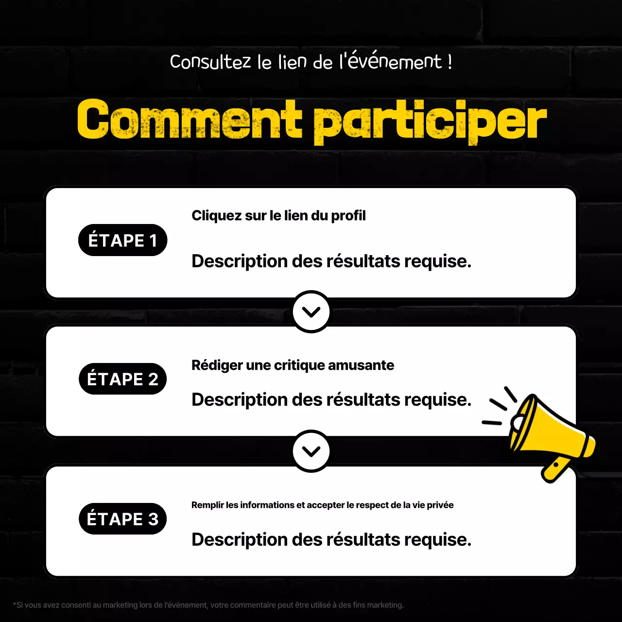 Black Gag Review Event Ads