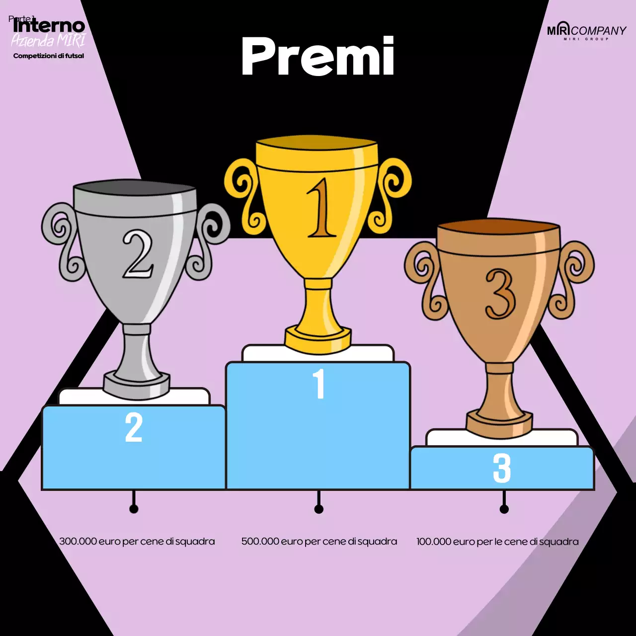 Evento calcio retrò color malva