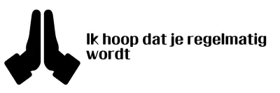 Eenvoudig zwart promotiepostpapier