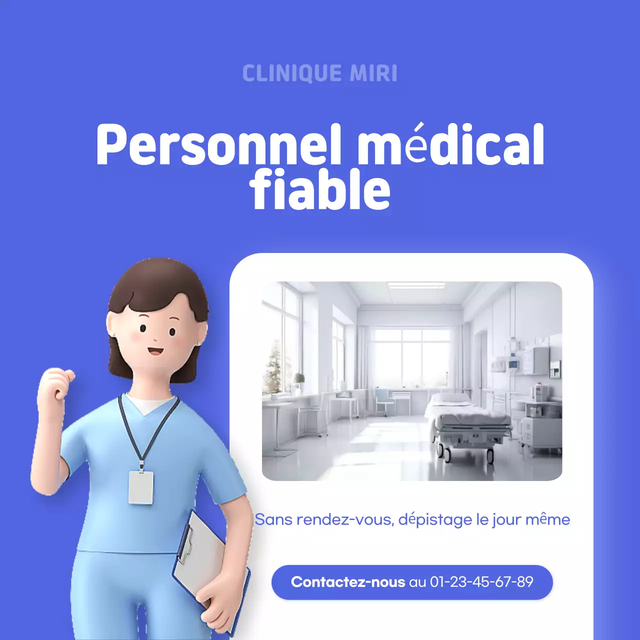 Guide de filtrage pour le recrutement moderne bleu