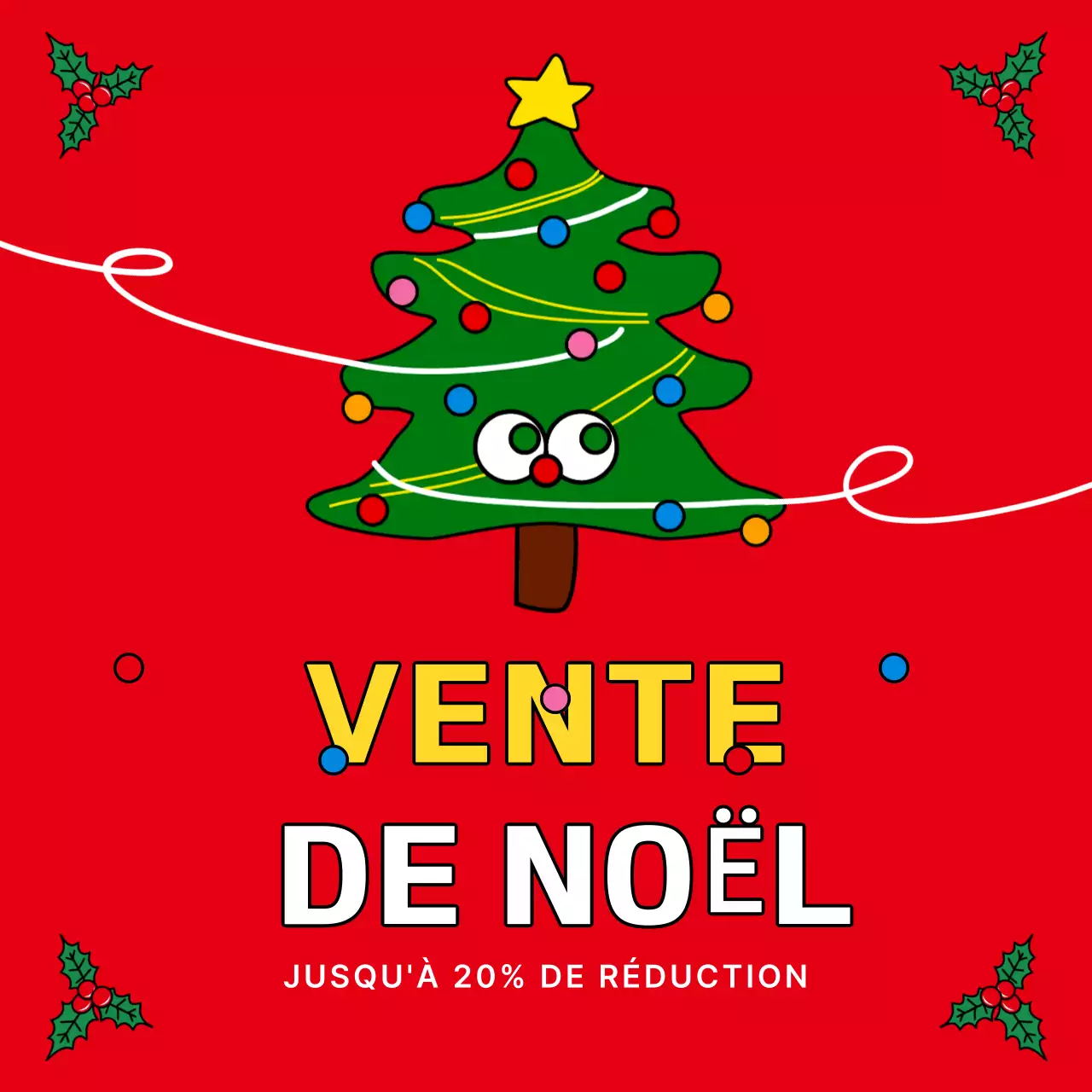 Red Simple Christmas Sale