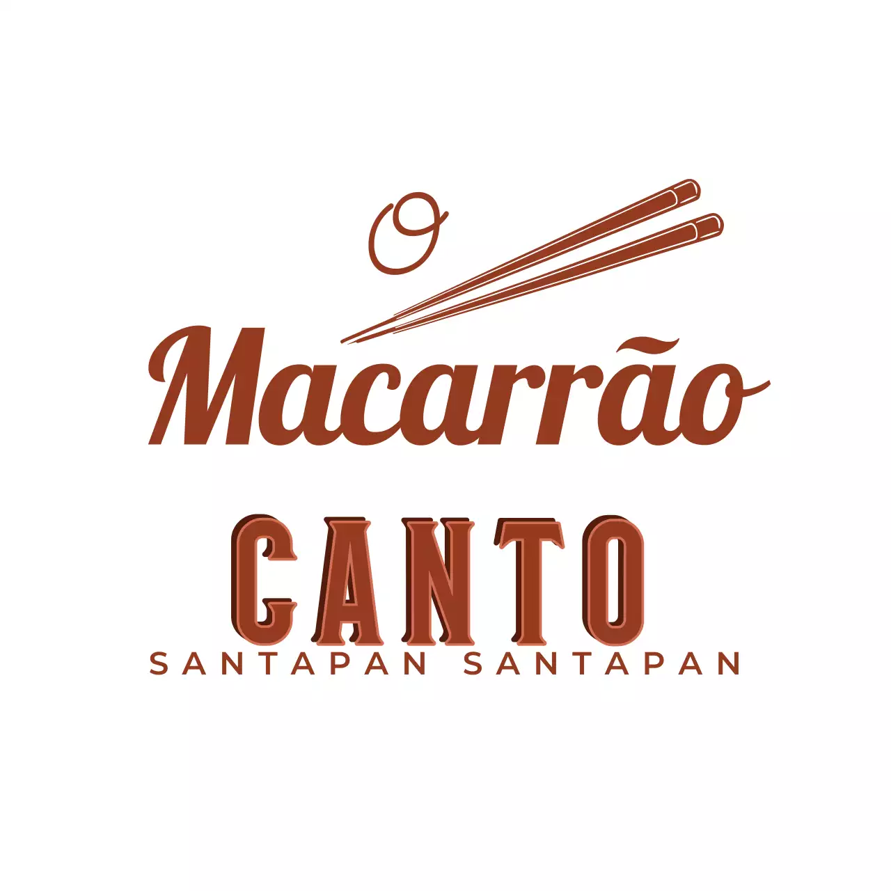 anúncio de massa clássica castanha