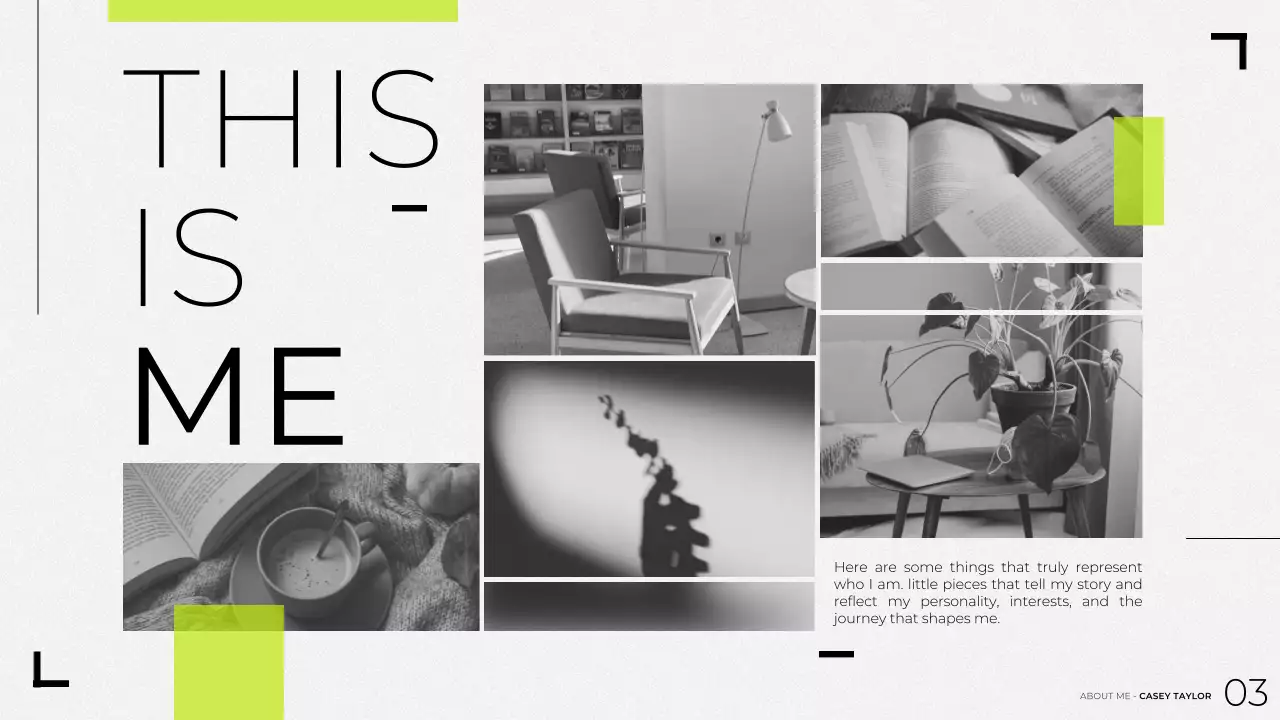 Trình bày danh mục đầu tư tối giản màu trắng