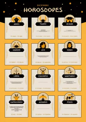 naranja vintage horoscopo diciembre guia