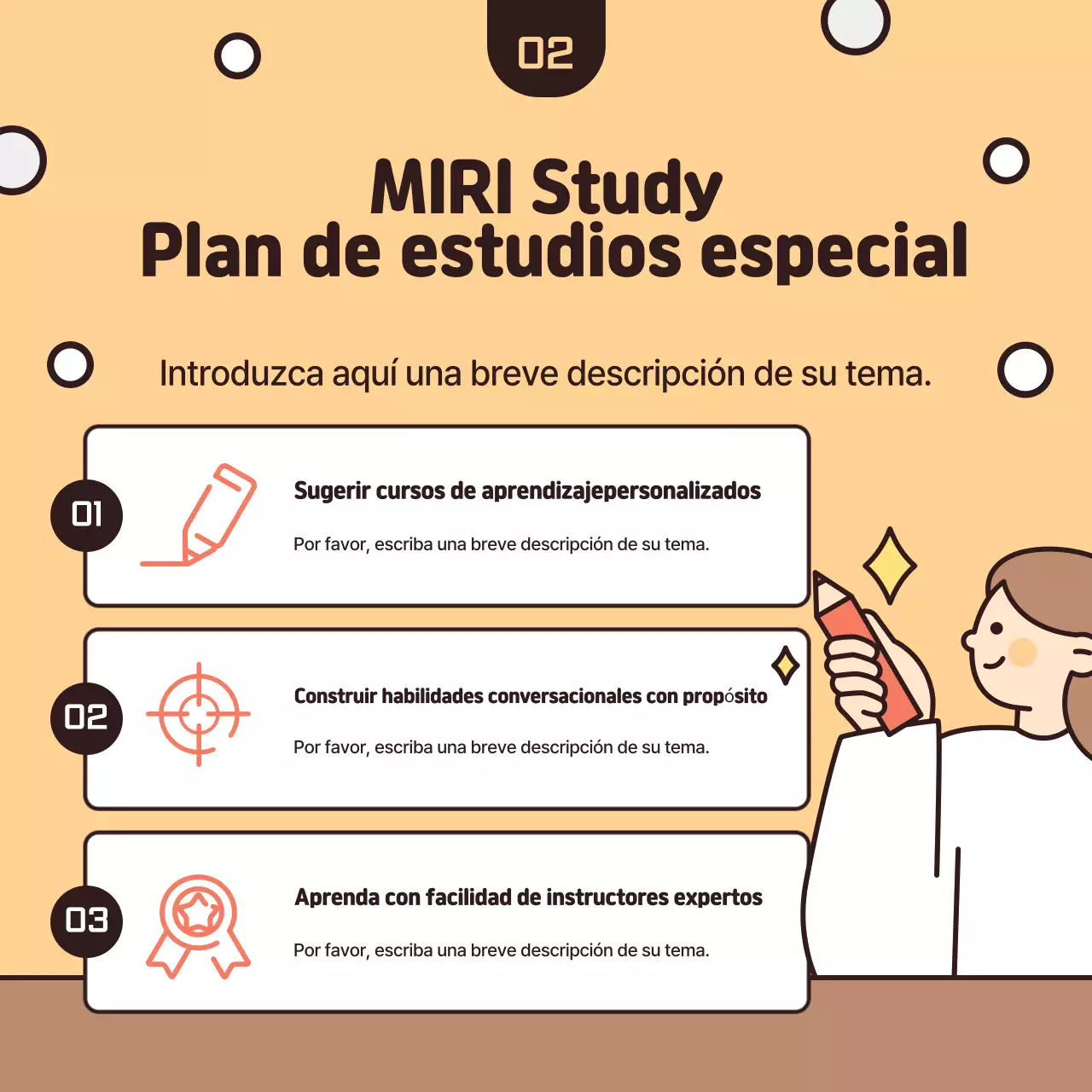 Contratación de becarios celestes