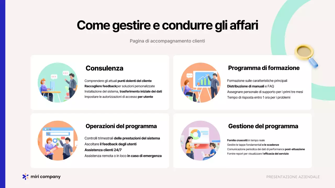 Promuovere una proposta commerciale moderna di colore beige