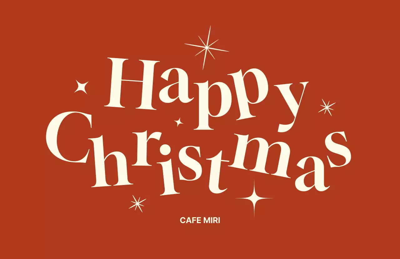 빨강 빈티지 크리스마스 스티커