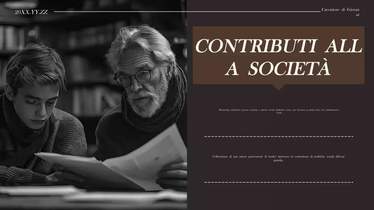 Presentazione della biografia moderna nera