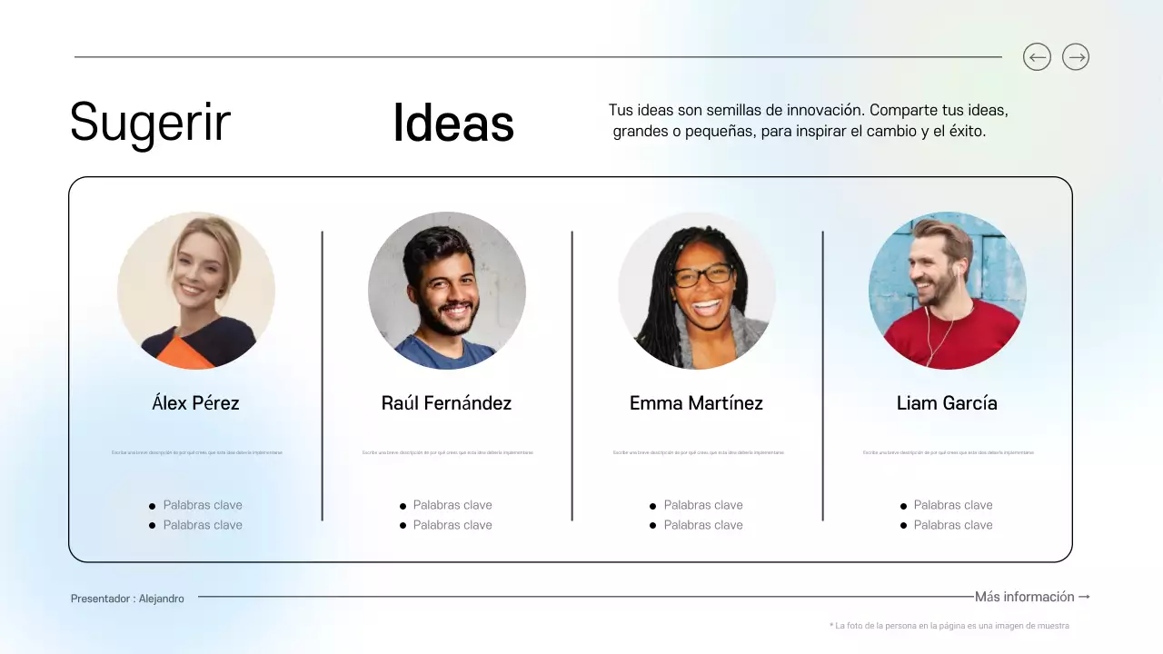 azul y verde limpio digital guía de ideas