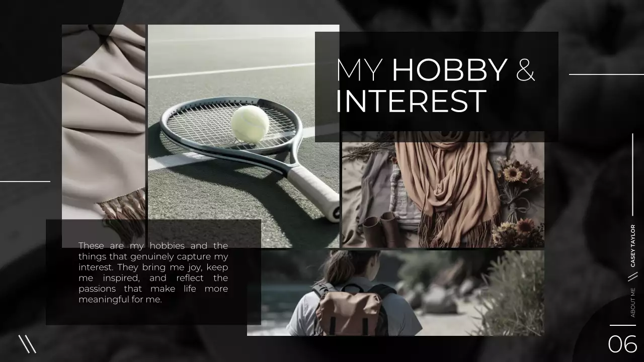 Beige Modern Personal Portfolio Presentation