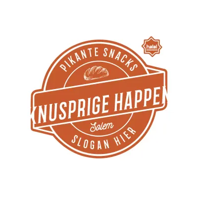 orange vintage snack anzeige