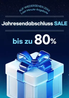 Blue Modern Sale Aktion