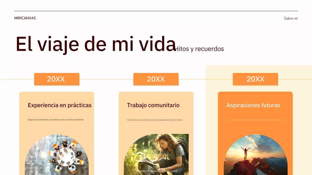 lanzamiento de autointroducción moderno naranja