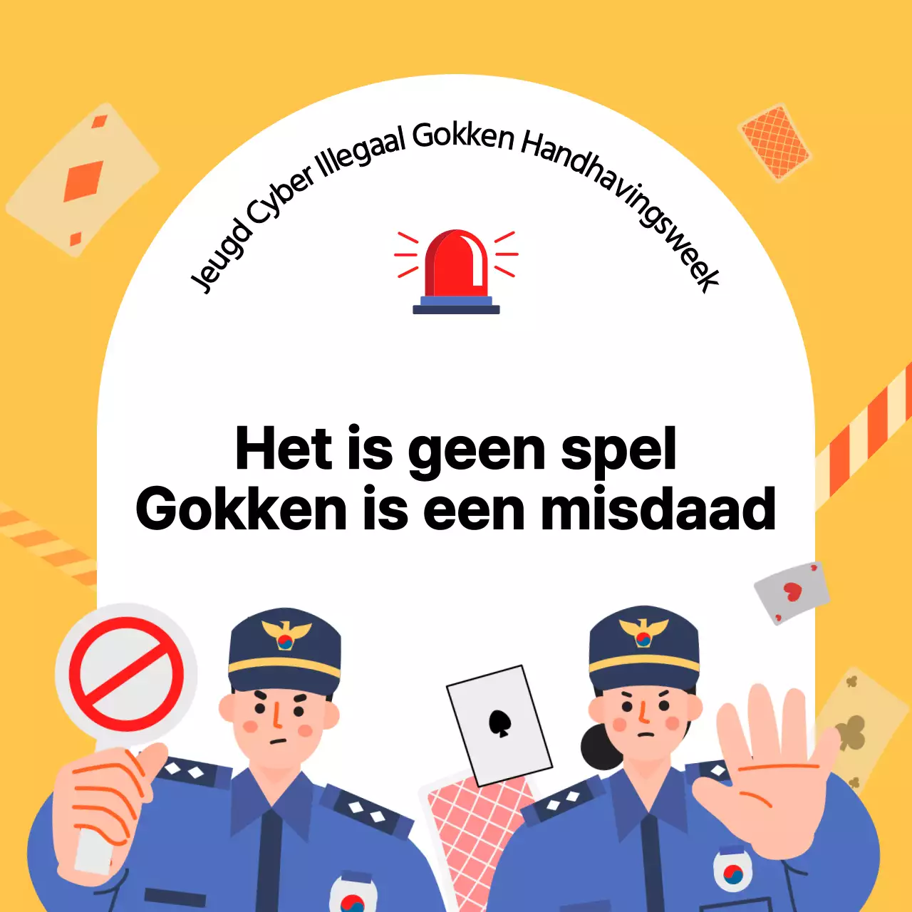 Bevorder veiligheidscampagnes met gele markering