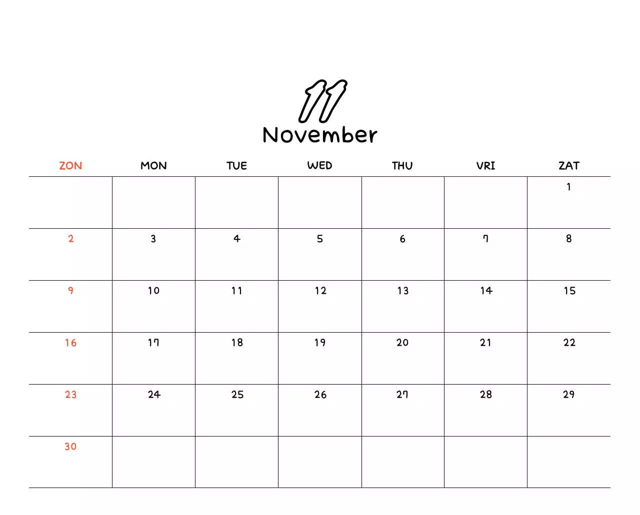 Gele Schattige Fotokalender