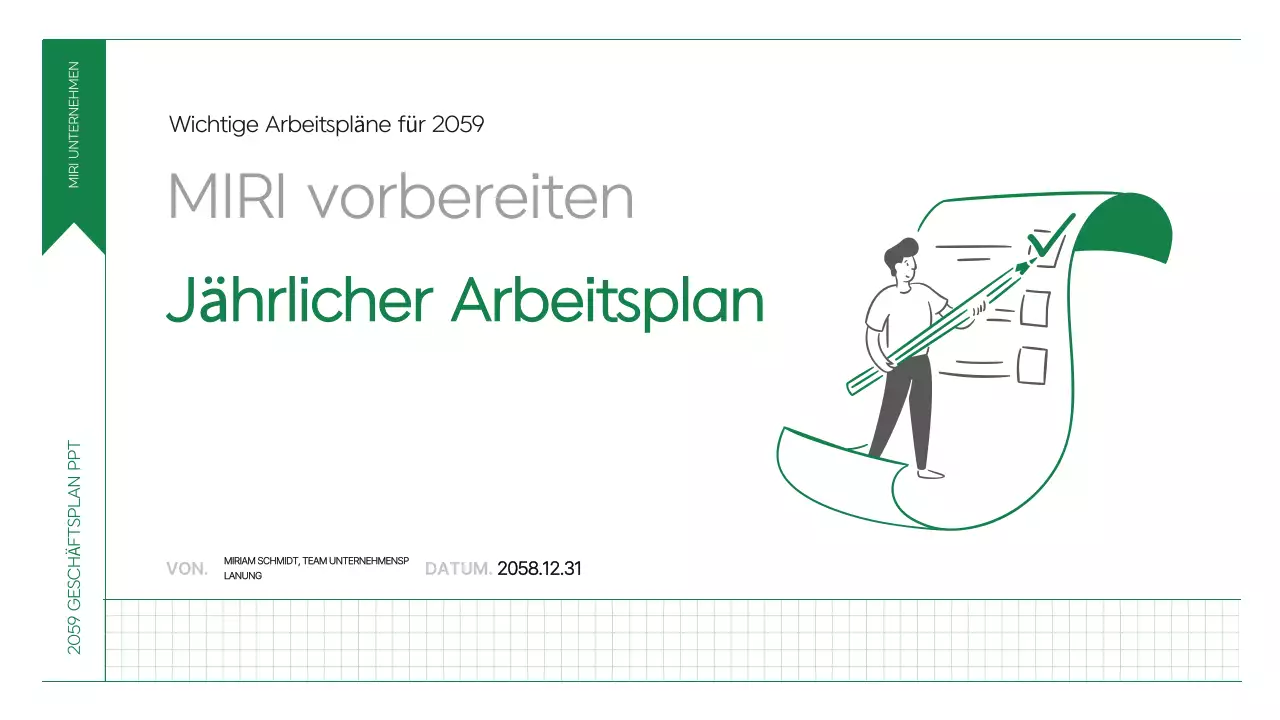 Zusammenfassung Planung eines sauberen Arbeitsplans