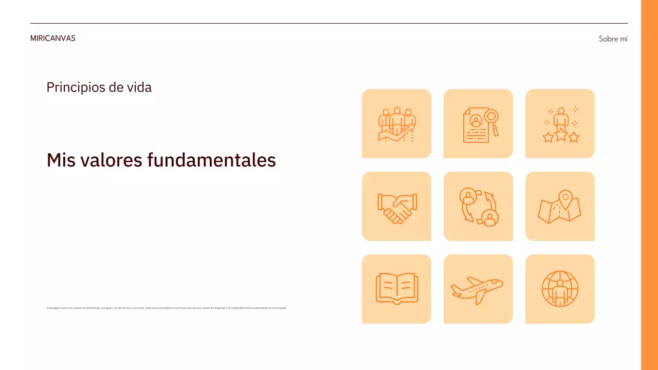 lanzamiento de autointroducción moderno naranja