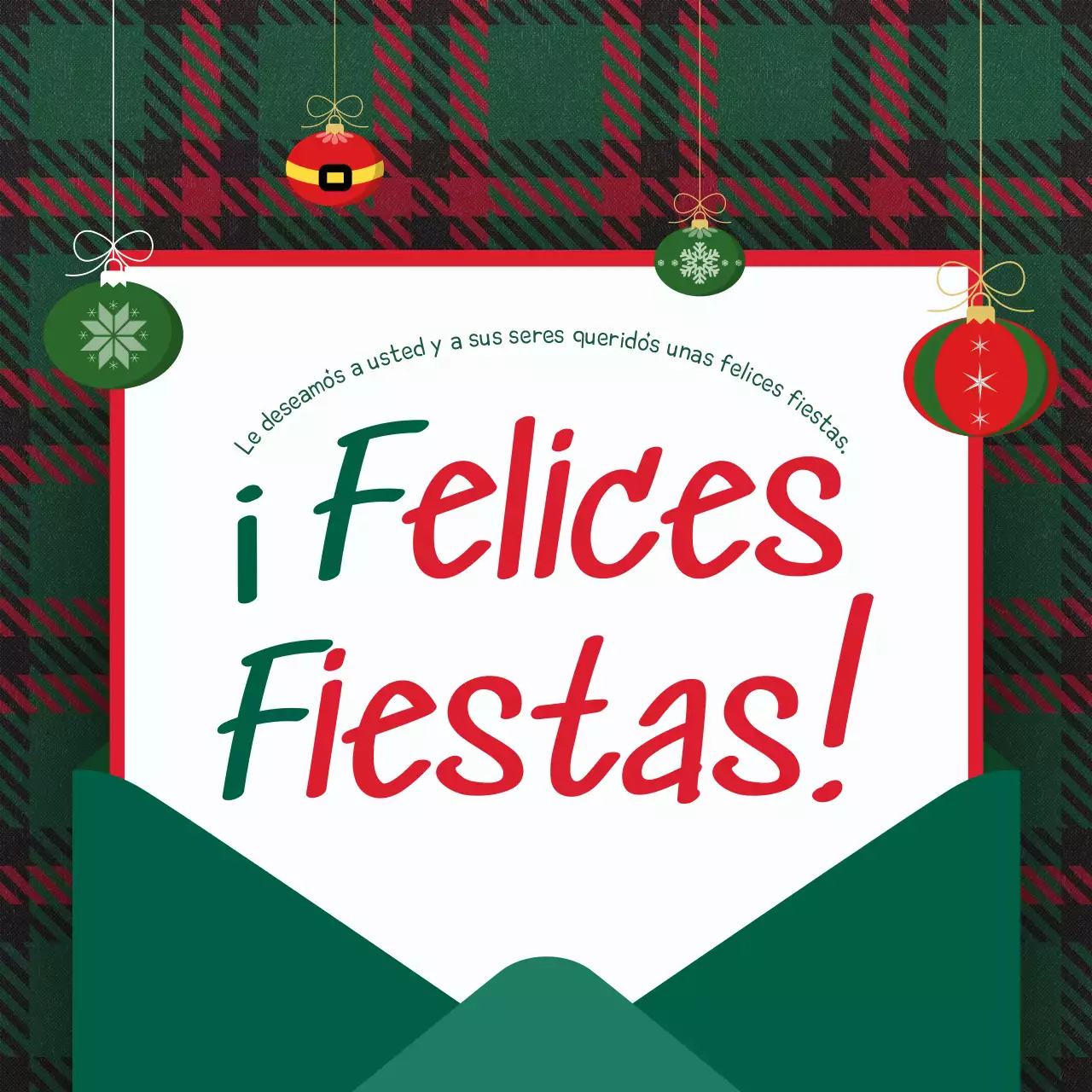 Felicitaciones navideñas abstractas vintage