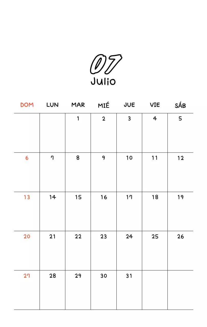 Bonito calendario con fotos de Año Nuevo