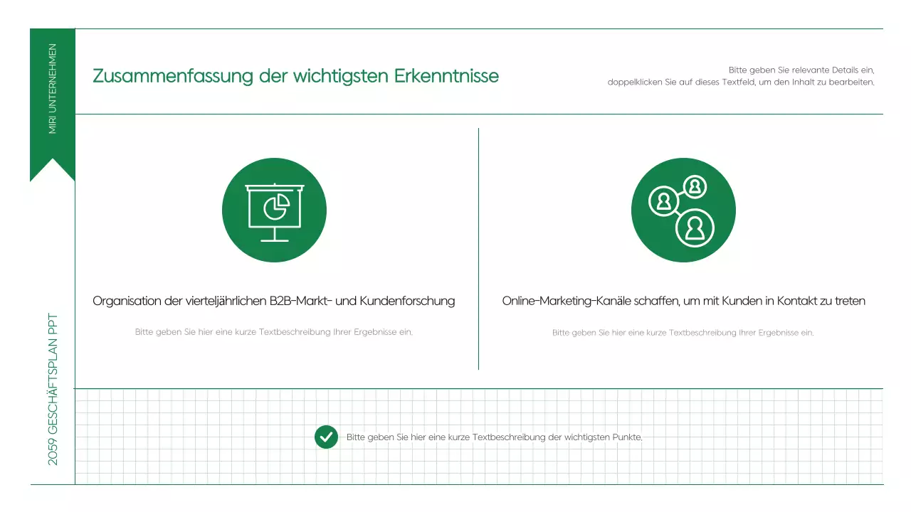 Zusammenfassung Planung eines sauberen Arbeitsplans