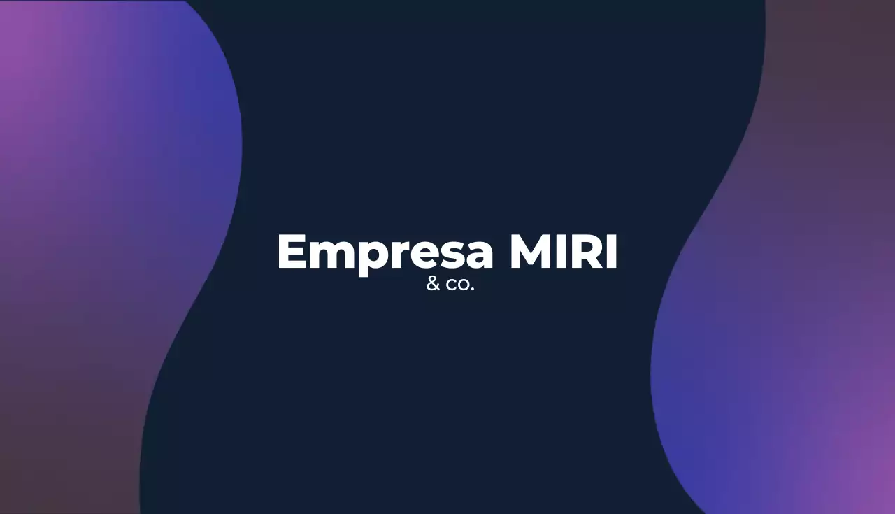 tarjeta de visita moderna morada