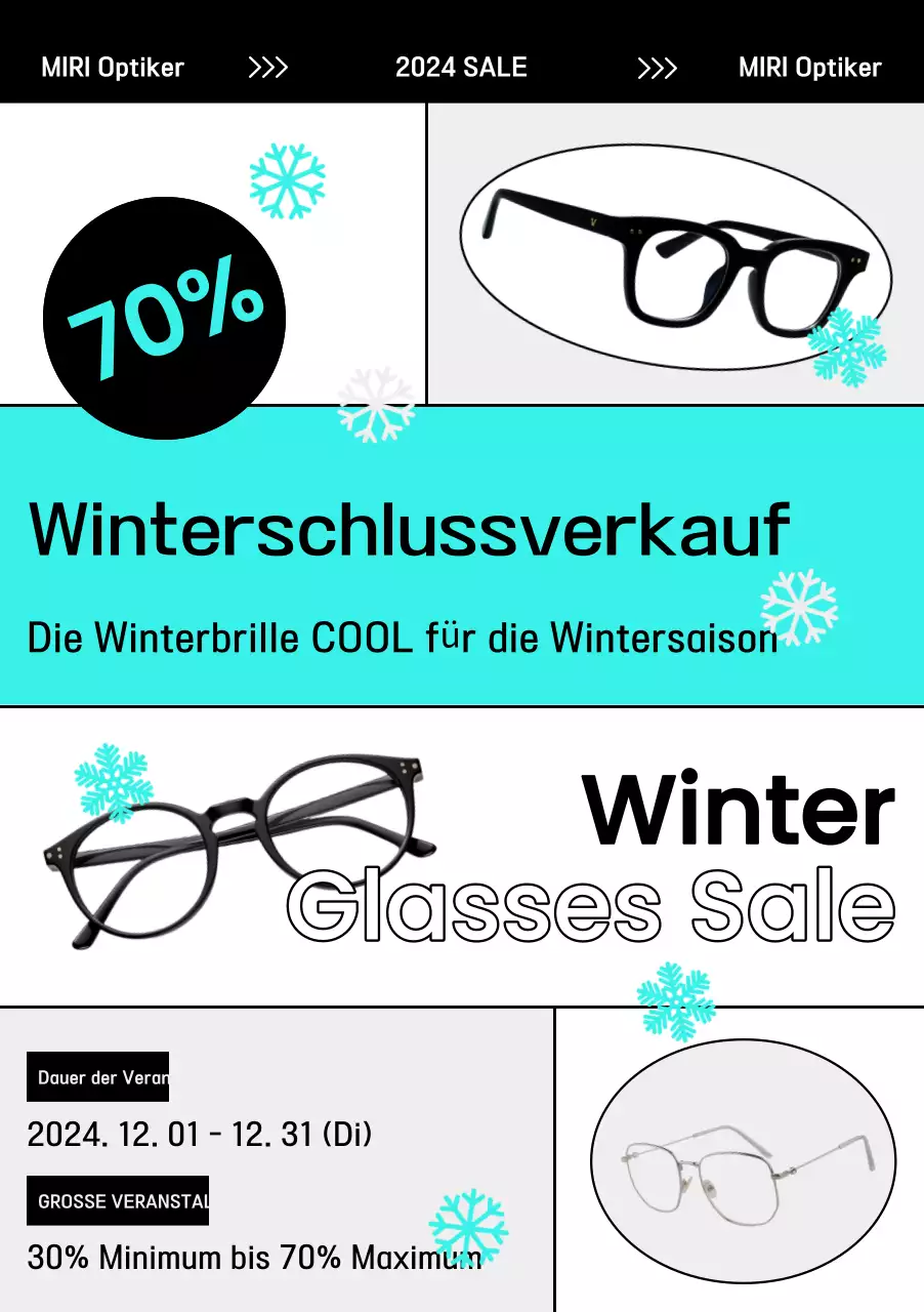 Mint Modern Glasses Verkaufsanzeige