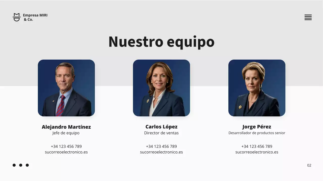 Presentación de la propuesta de proyecto empresarial de la Marina