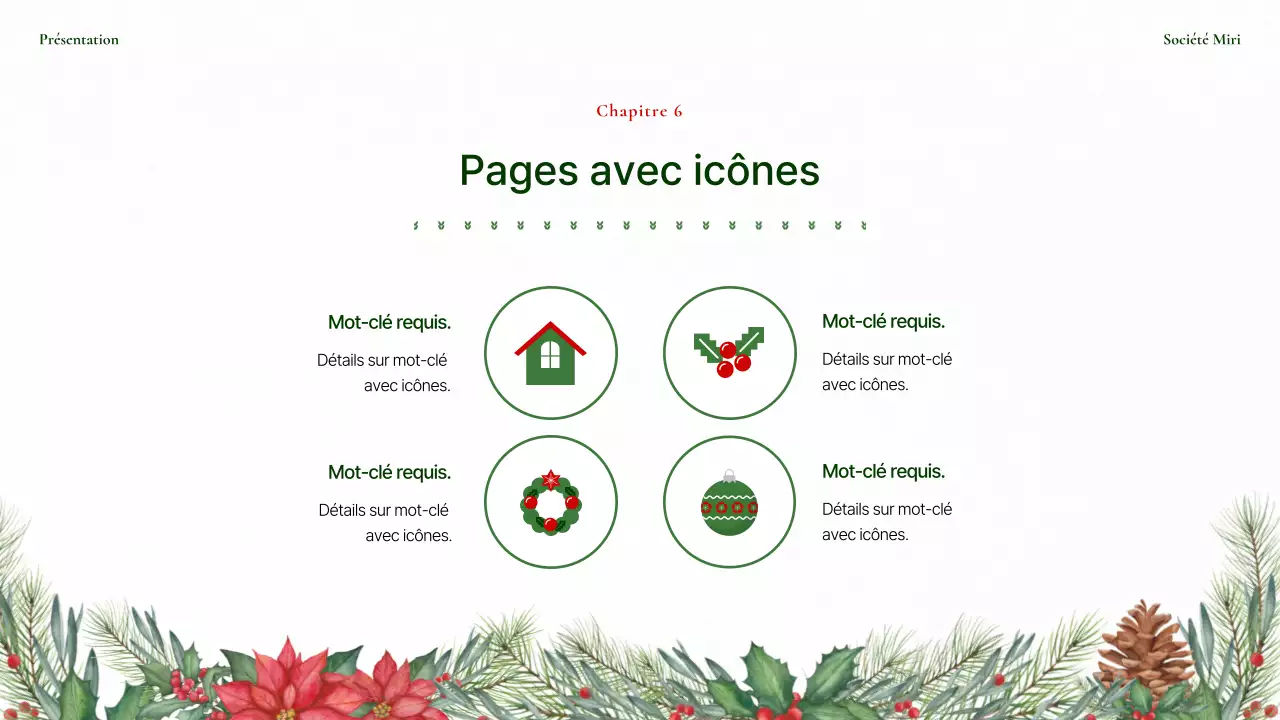 Planificateur d'arrière-plan de Noël en rouge et vert