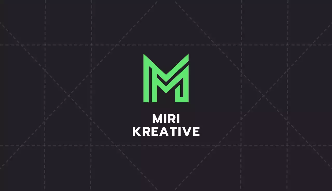 Grüne moderne Visitenkarte