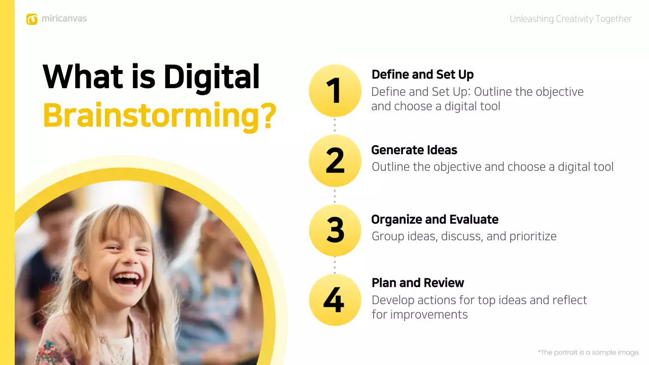 Yellow Modern Brainstorming Presentation