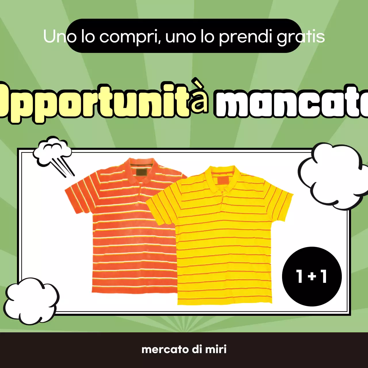 Arancione Carino Evento Promozionale
