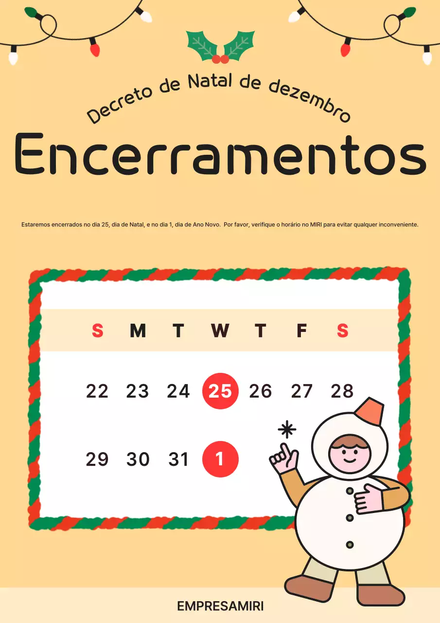 Fechos de férias Bege Cosy